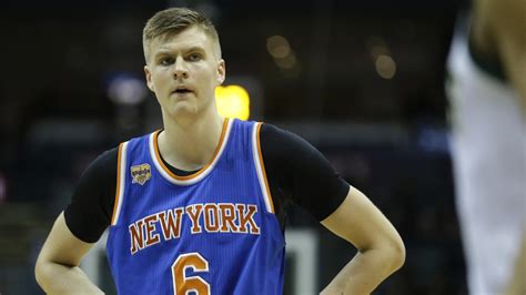 For Kristaps Porzingis Less Is More Right Now Abc7 New York