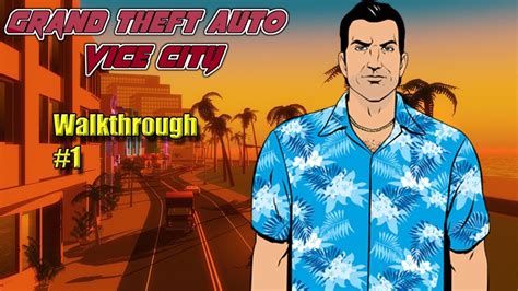 Grand Theft Auto Vice City Ps4 Gameplay Walkthrough Part 1 Youtube