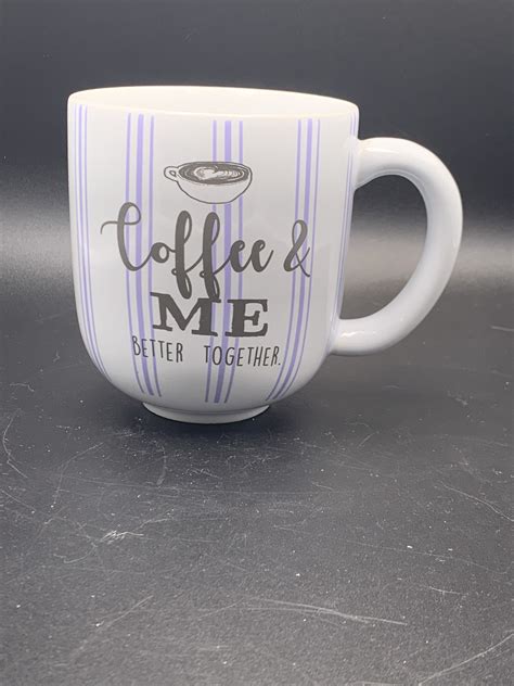 Coffee And Me Coffee Mug 0121 Etsy Mugs Coffee Mugs Coffee