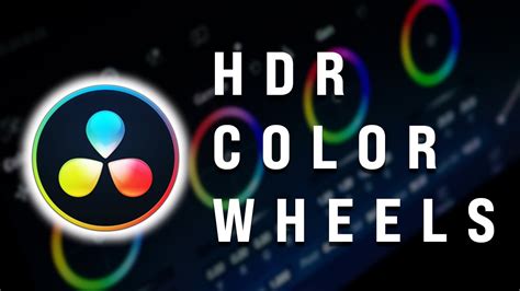 Color Grading In Davinci Resolve 17 With Hdr Color Wheels Youtube