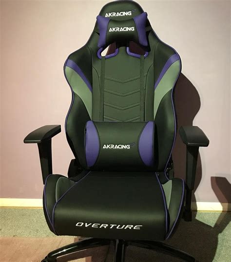 aww yiss akracingeurope overture gaming chair in the house loving the purple and massive