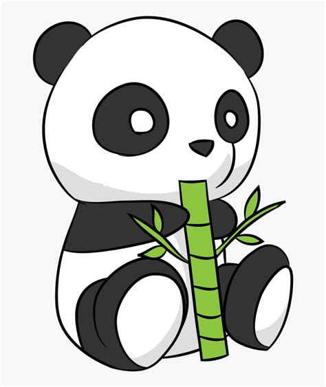 Cute Pandas Cartoon Drawings