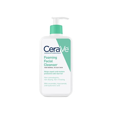 Cerave Foaming Facial Cleanser Skin Wellness Dermatology