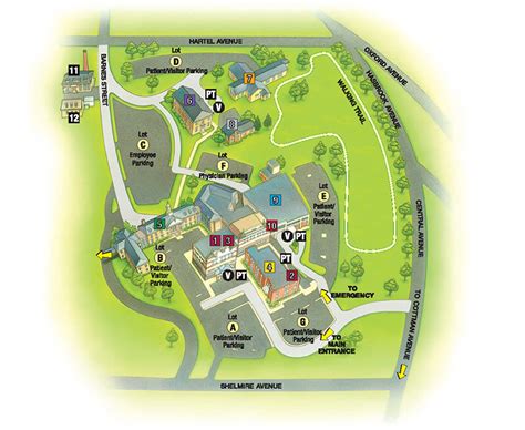 University Hospitals Main Campus Map