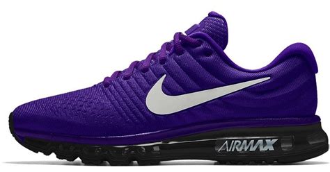Nike Air Max 2017 Id Womens Running Shoe In Purple Lyst