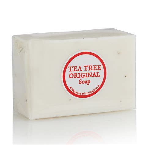 Cleanses, soothes and softens the face and body. Original Tea Tree Soap - Antiseptic/Whitening Soap Bar for ...