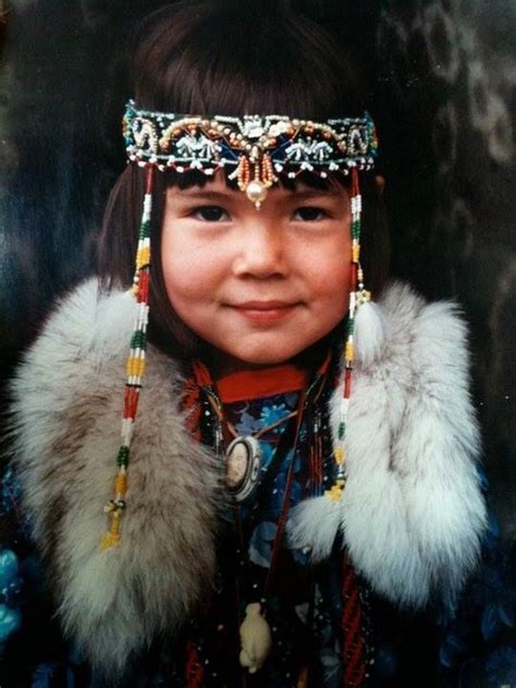 Um Sorriso De Menina Native Smille From A Sakha Girl Sakha Yakutia