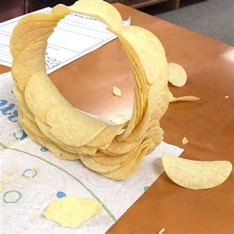 Carly And Adam On Instagram The Pringles Ring Stem Challenge Is A Lot
