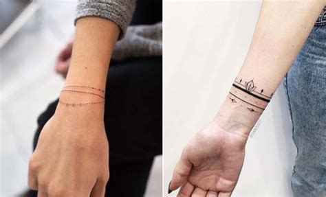 Discover More Than 77 Thin Bracelet Tattoo Latest Induhocakina