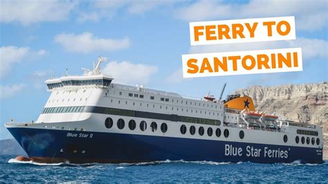 Travel From Athens To Santorini By Ferry Star Ferry Santorini Travel