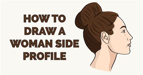 How To Draw A Woman Side Profile Really Easy Drawing