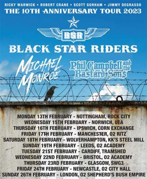 Black Star Riders Release New Single And Video Better Than Saturday