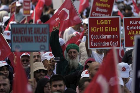 Turkey Anti LGBTQ Display Reflects Nation S Political Shift AP News