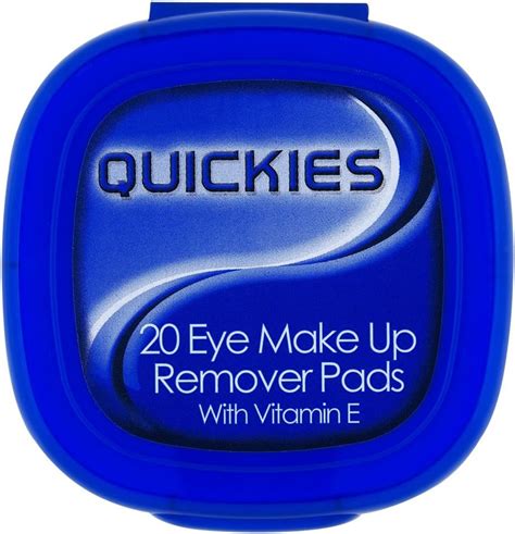 Quickies Standard Eye Makeup Remover Pads Pack 20 Uk Beauty