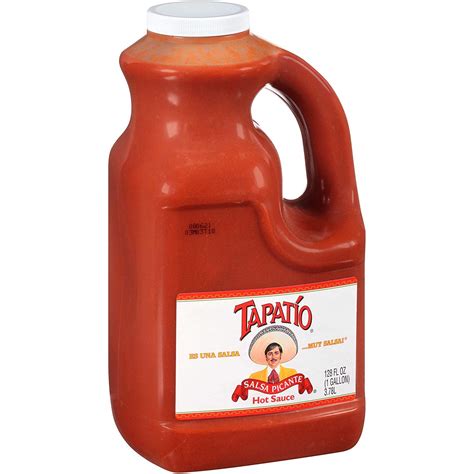 Amazon Com Tapatio Salsa Picante Hot Sauce Gallon Jug Grocery