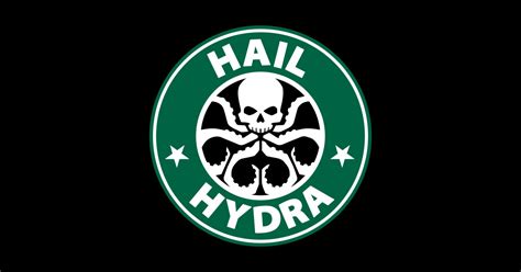 Hydra Coffee Hail Caffeine Hail Hydra Sticker Teepublic