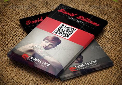 14 Tattoo Business Card Templates In Word Psd Eps Vector