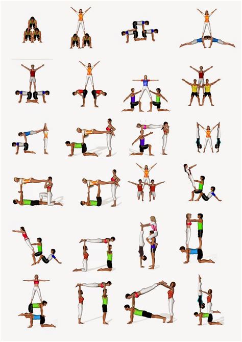 El cuaderno de Sara: Figuras Acrosport