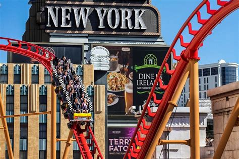 Las Vegas New York New York Hotel Big Apple Coaster Ride Getyourguide