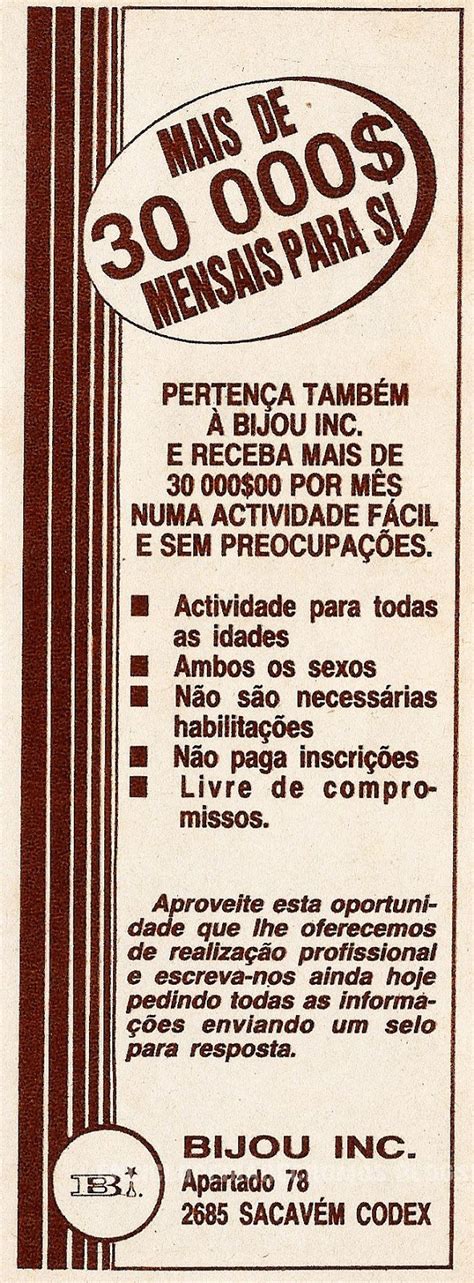 Enciclopédia De Cromos Bijou Inc 1985