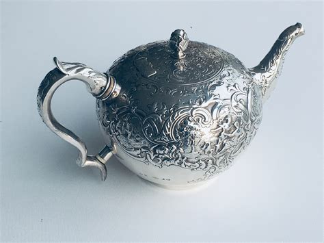 A Victorian Sterling Silver Teapot