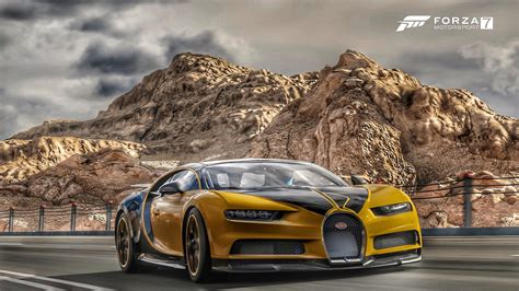 Forza Horizon 4 Bugatti Supercars Yellow Mountain Forza Horizon 4