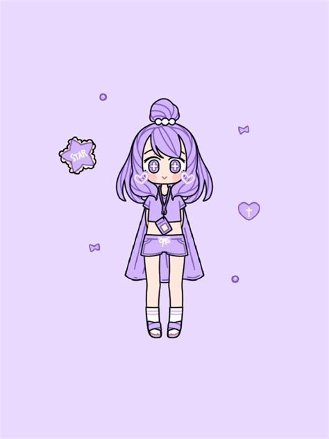 Pastel Girl 11 Shes All Out Purple 🍆🌌 Doll Backgrounds Pastel Art Kawaii Wallpaper
