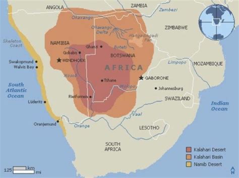 Faits et informations sur le désert du Kalahari Guide de voyage