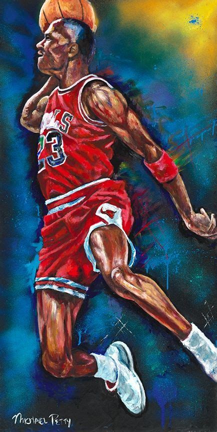 Michael Jordan Painting Michael Jordan Art Jordan Painting Michael
