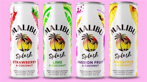 All the cocktails you can make with the ingredient malibu rum. New Malibu Splash Canned Cocktails Are Basically Summer In ...