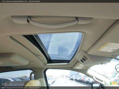 Almond Interior Sunroof For The 2015 Nissan Armada Platinum 4x4