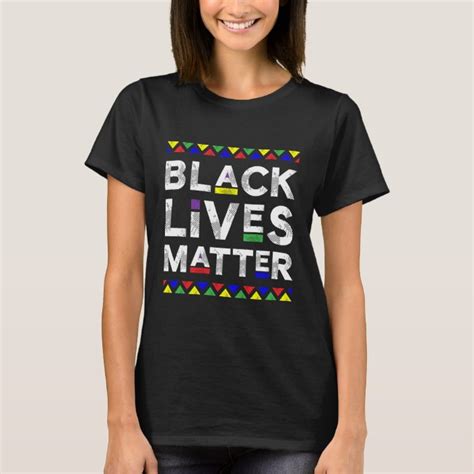 Black Lives Matter Blm Black Pride Colorful T Shirt
