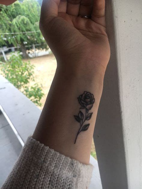 Rose Wrist Tattoo Tattooideasmeaningful Sleevetattoos