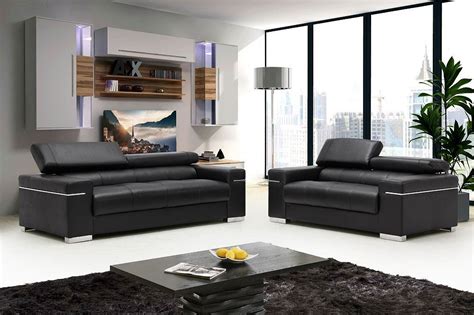 Soho Living Room Set Black By Jm Furniture 1 Reviews Furniturepick