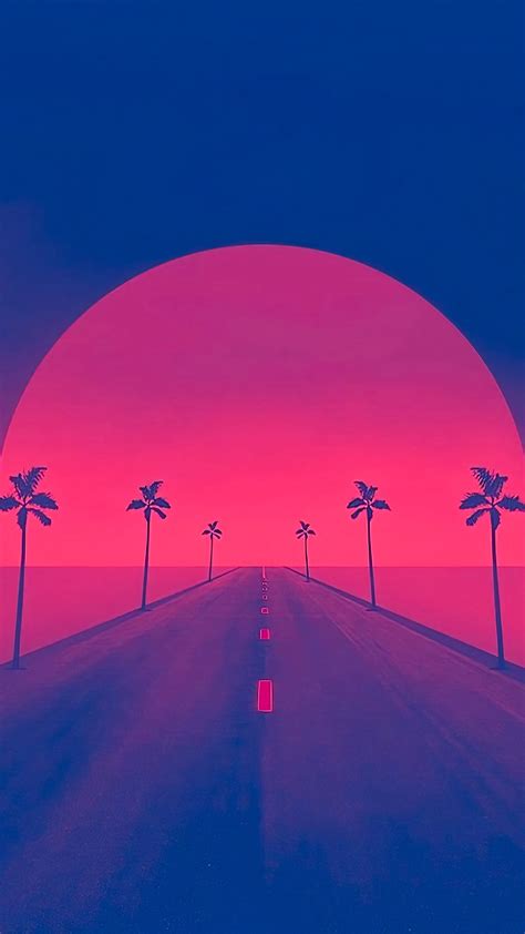 Retrowave Sunset 4k Wallpapers Hd Wallpapers Id 28756