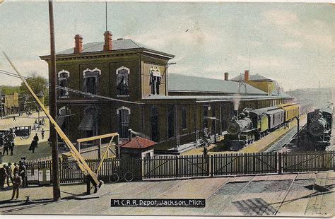 Michigan Central Railroad Depot Jackson Michigan Flickr