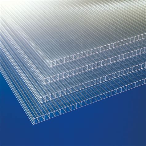 Polycarbonate alvéolaire 4mm 6mm 8mm 10mm Polycarbonate alvéolaire