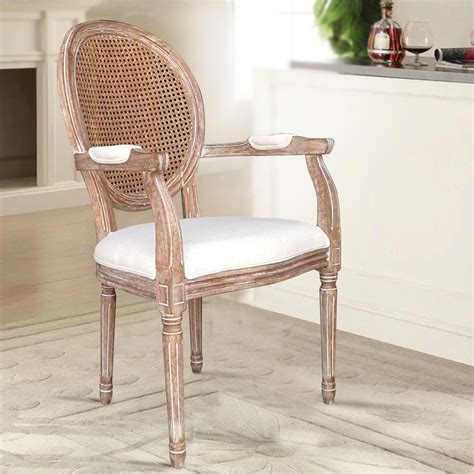 Don't forget to download this dining chair covers round back for your home improvement reference, and view full page gallery as well. Lux Home Louis Beige Wooden Round Back Dining Chair (Set ...