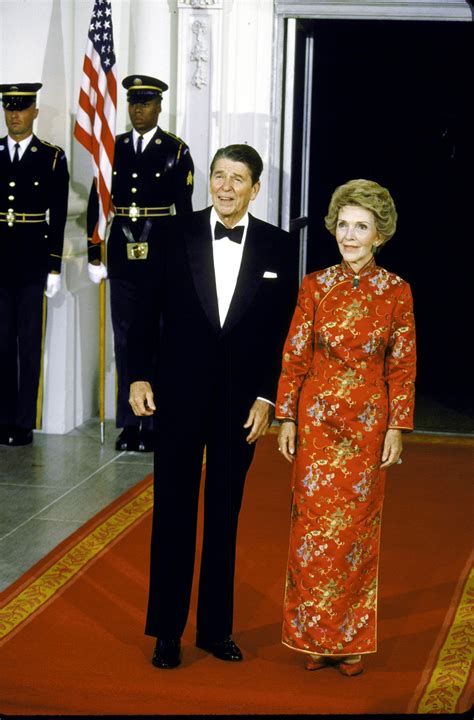 Nancy Reagans Greatest Looks Nancy Reagan Fashion Nancy Reagan American First Ladies