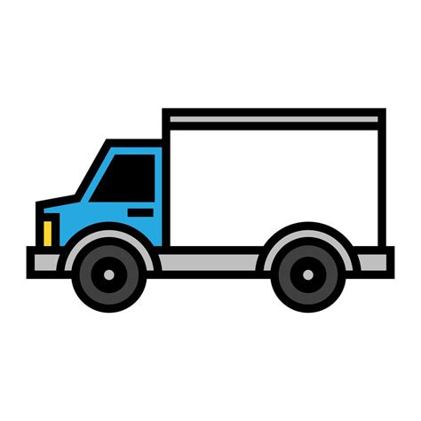 Delivery Truck 550658 Vector Art At Vecteezy
