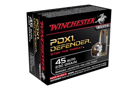 Winchester Winchester Pdx1 45 Auto 230gr Bonded