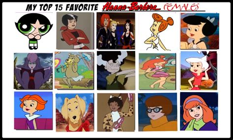Top 15 Hanna Barbera Females By Eddsworldfangirl97 On