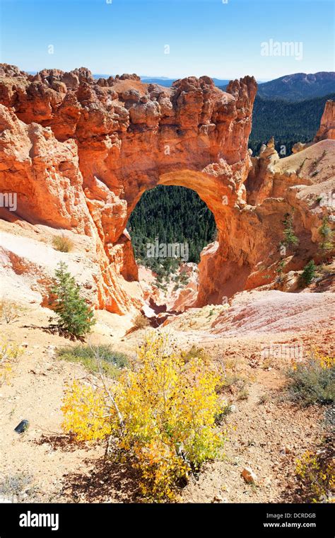 Natural Stone Bridge Stock Photo Alamy