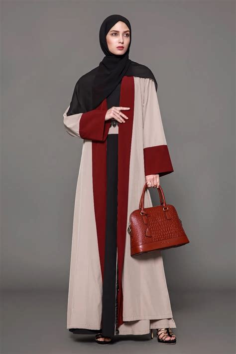 New Muslim Abaya Turkish Caftan Women Cardigan Long Sleeves Robes Dubai Open Abaya For Women In