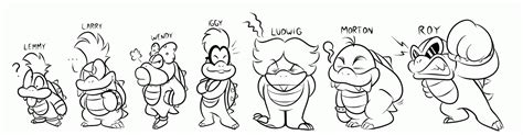 Check spelling or type a new query. Free Koopalings Coloring Pages, Download Free Koopalings ...