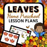 Leaves Home Preschool Lesson Plan - Home Preschool 101