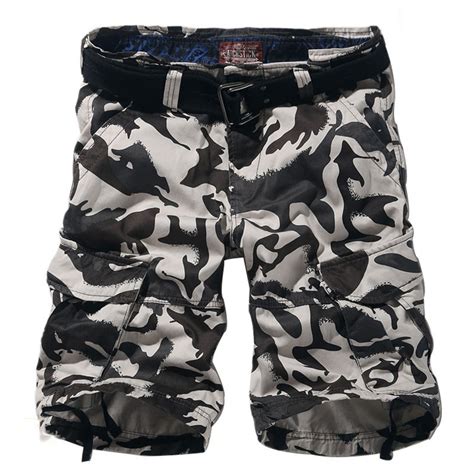 Mens Army Camo Cargo Shorts Cw140196