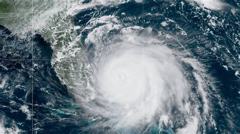 Category 2 Hurricane Dorian Bringing Rain Strong Winds To Floridas