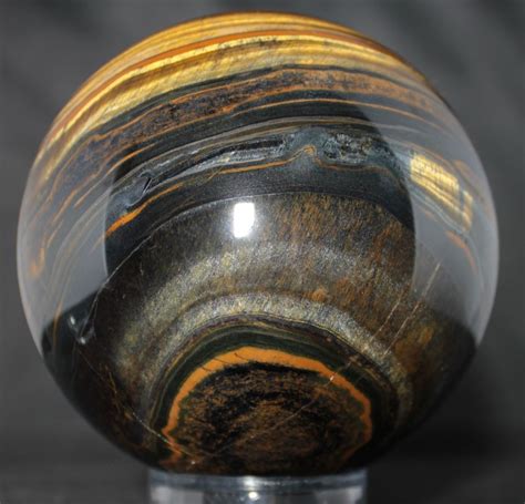 African Tiger Eye Sphere 9769 3 8 Inches In Diameter Available