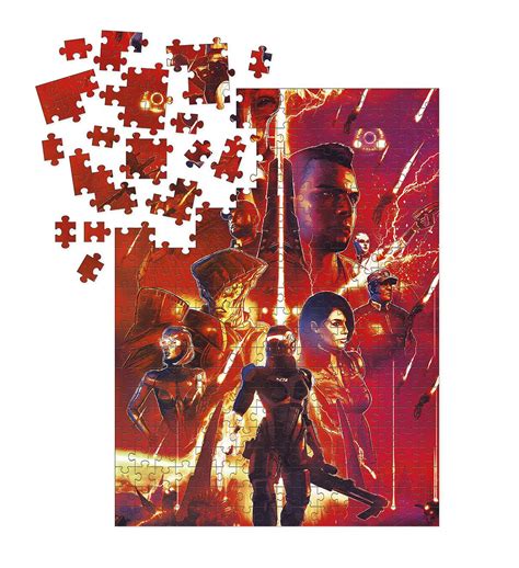 Buy Merchandise Mass Effect Jigsaw Puzzle Legends 1000 Pieces